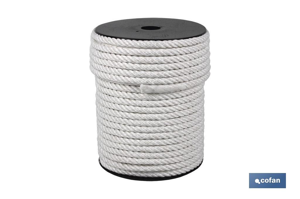 CUERDA NYLON MATE (4/Cabos) 20MM 15 M