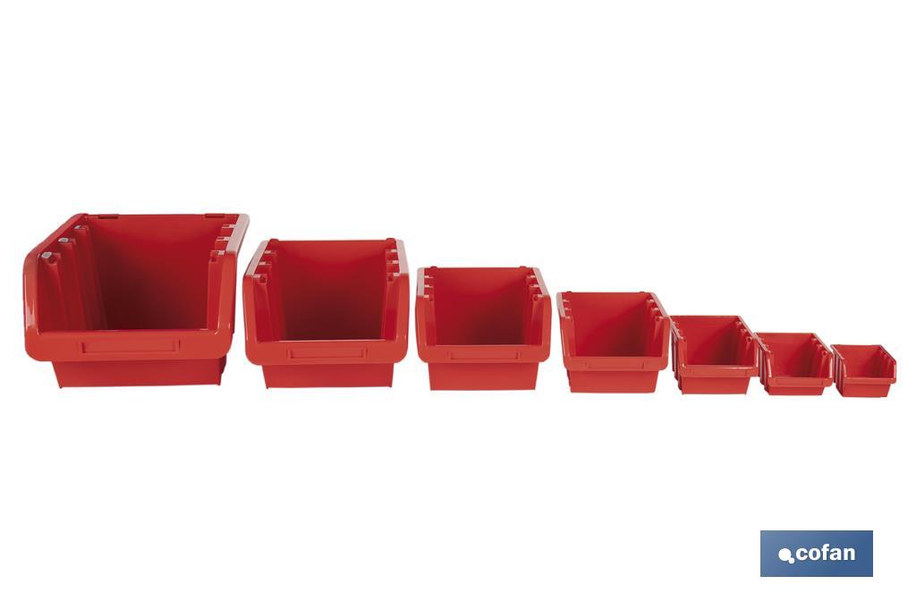 GAVETA ROJA 195 X 120 X 90 MM