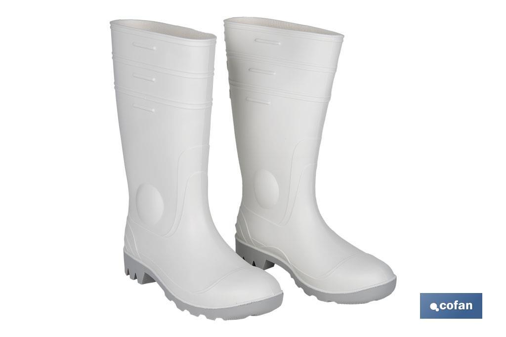 BOTA AGUA ALTA SEGUR. S-4 BLANCA T-42