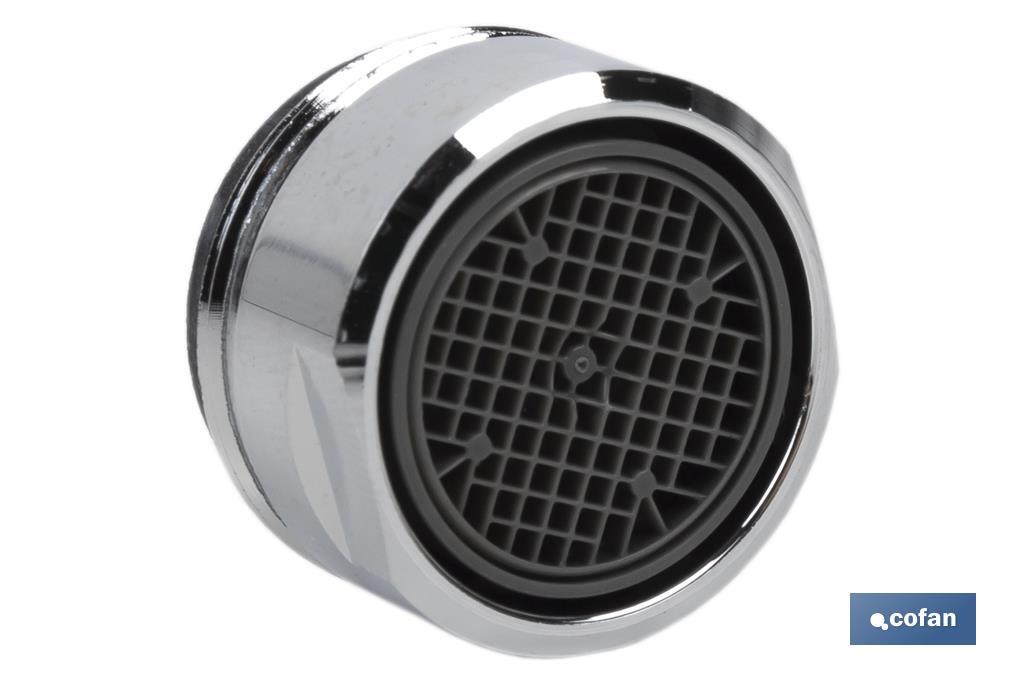 FILTRO DE GRIFO AIREADOR LATÓN AHORRO AGUA 40% Ø24 MM