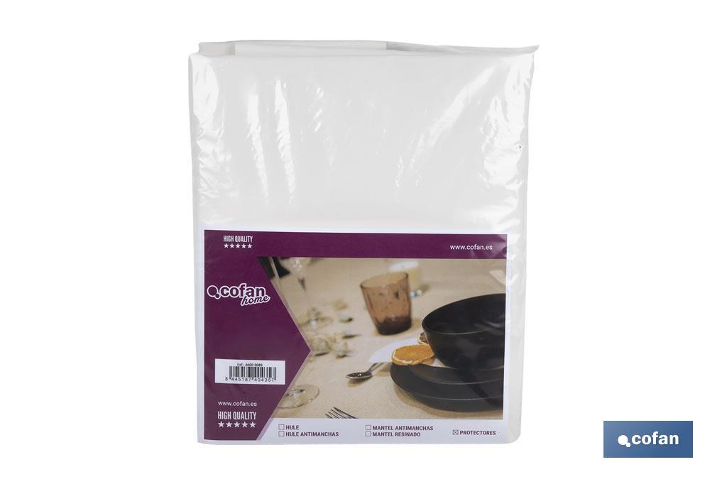 PROTECTOR DE MESA  1.5 BLANCO 1.40 X 3,00 M